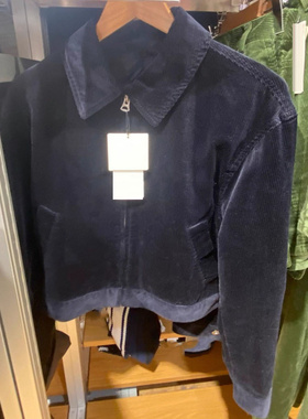 M480100女装灯芯绒短茄克/外套夹克25秋冬新款