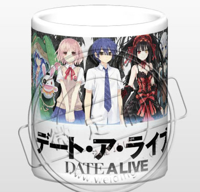 包邮 约会大作战/DATE A LIVE/马克杯/定制变色水杯子/周边