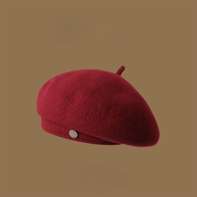 黑色羊毛呢贝雷帽女秋冬2023新款韩系网红八角蓓蕾帽保暖画家帽子,服饰配件/皮带/帽子/围巾,帽子,淘宝优惠券,粉丝福利购,淘宝优惠卷