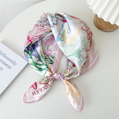 partyme田园风碎花发带丝巾少女腰部海边沙滩抹胸头巾度假多用途