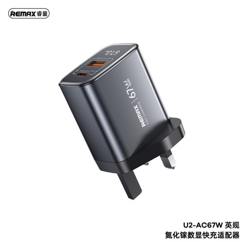 REMAX英规数显氮化镓充电器PD3.0