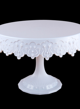 欧式9寸蛋糕盘蕾丝花边托盘架婚庆装饰蛋糕架点心架西点托盘0989