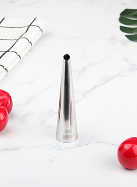 MRF230泡芙裱花嘴 长管泡芙注奶油 Round 杯子蛋糕灌心裱花