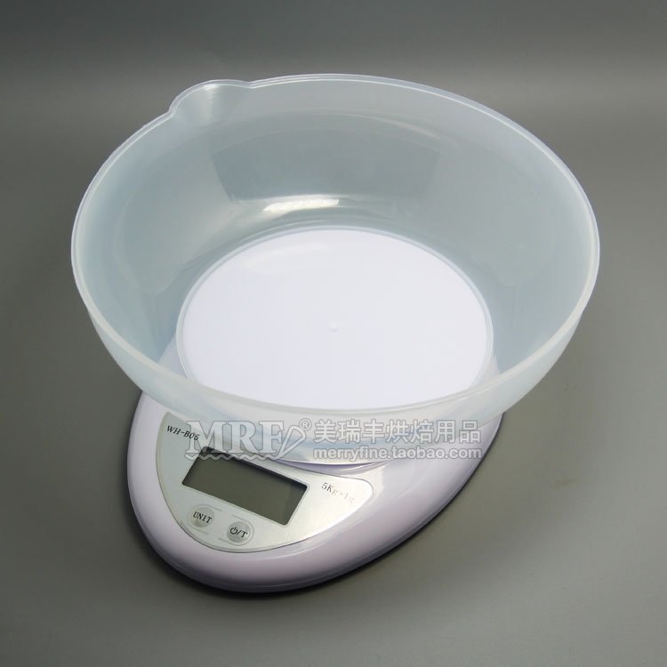 5kg威衡B05电子秤烘焙食物秤药材珠宝称家用去皮厨房秤1g糕点工具