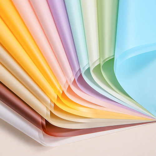 韩素纸鲜花花束包装纸雾面韩束纸