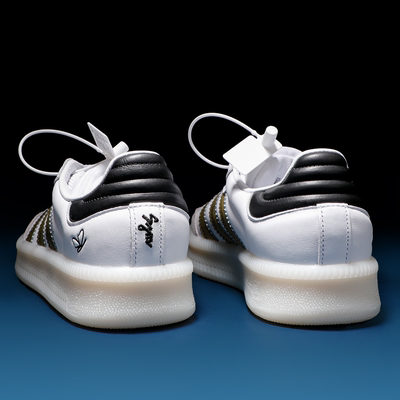 Adidas阿迪达斯三叶草德训鞋SAMBA XLG男女经典运动鞋T头鞋IH8643