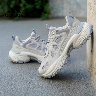 Adidas阿迪达斯女鞋2026新款复古时尚厚底运动老爹鞋正品JQ7620