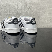 阿迪达斯三叶草婴童鞋 贝壳头宝宝休闲魔术扣学步一脚蹬正品 EF4842