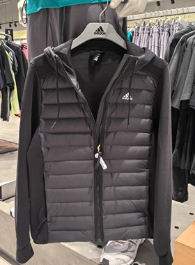 正品Adidas阿迪达斯男子春冬羽绒服轻薄保暖防风运动外套KF8762