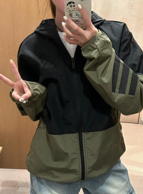 正品阿迪达斯外套男运动防晒衣