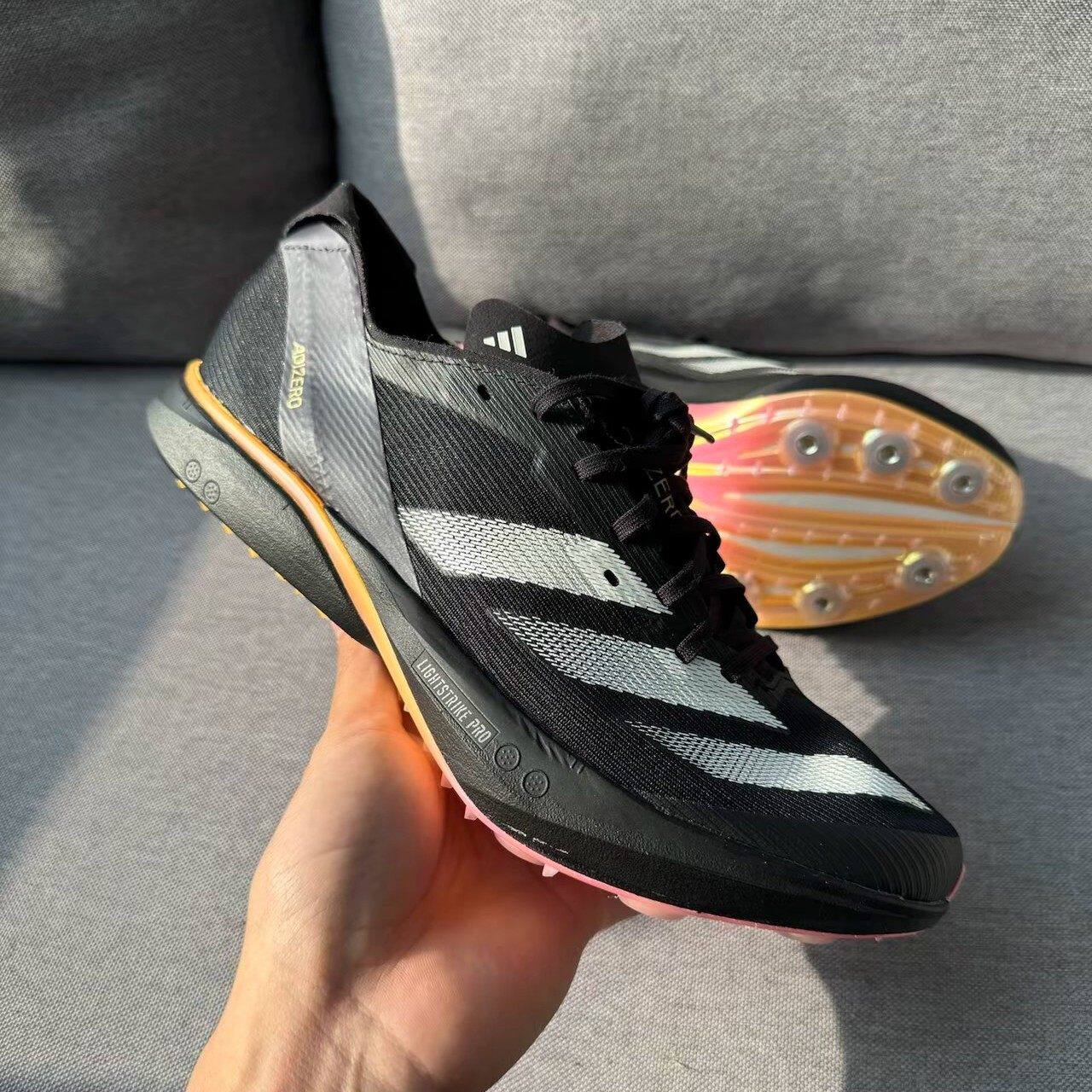 Adidas/阿迪达斯正品2026新款男女同款全速争胜田径跑步鞋IG9910