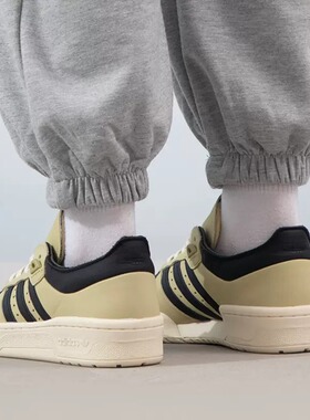 Adidas阿迪达斯三叶草男鞋2026新款春RIVALRY LOW运动板鞋ID8252