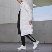 2025冬季 新款 男士 Adidas阿迪达斯正品 长款 保暖休闲羽绒服IV7559