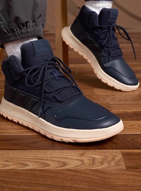 Adidas/阿迪达斯男鞋冬季加绒保暖防滑耐磨高帮运动休闲鞋 IF1626