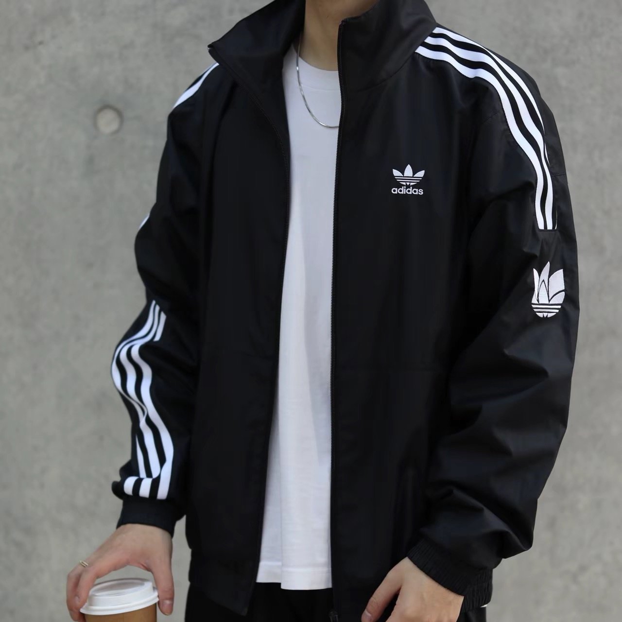 阿迪达斯三叶草立领长袖上衣外套男户外防风休闲夹克正品JM2716,运动服/休闲服装,运动茄克/外套,淘宝优惠券,粉丝福利购,淘宝优惠卷