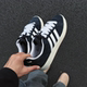 阿迪达斯 百搭黑色休闲板鞋 Grand Adidas Court Base男女经典 正品