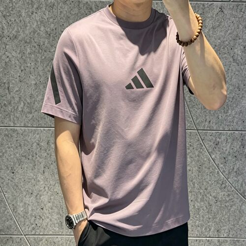 Adidas/阿迪达斯短袖正品新款透气凉感纯棉运动休闲短袖T恤JC7924