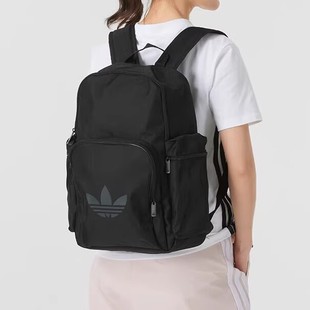 adidas三叶草双肩背包男女包学生书包大容量旅行休闲电脑包JD5522
