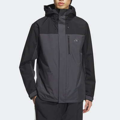 阿迪达斯男女连帽三合一外套