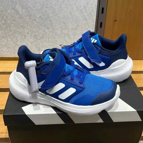Adidas/阿迪达斯正品运动小童轻便防滑魔术贴跑步鞋IE5989 - 封面