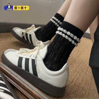 Adidas Gradas阿迪达斯板鞋男女鞋新款情侣T头鞋复古德训鞋JQ1501