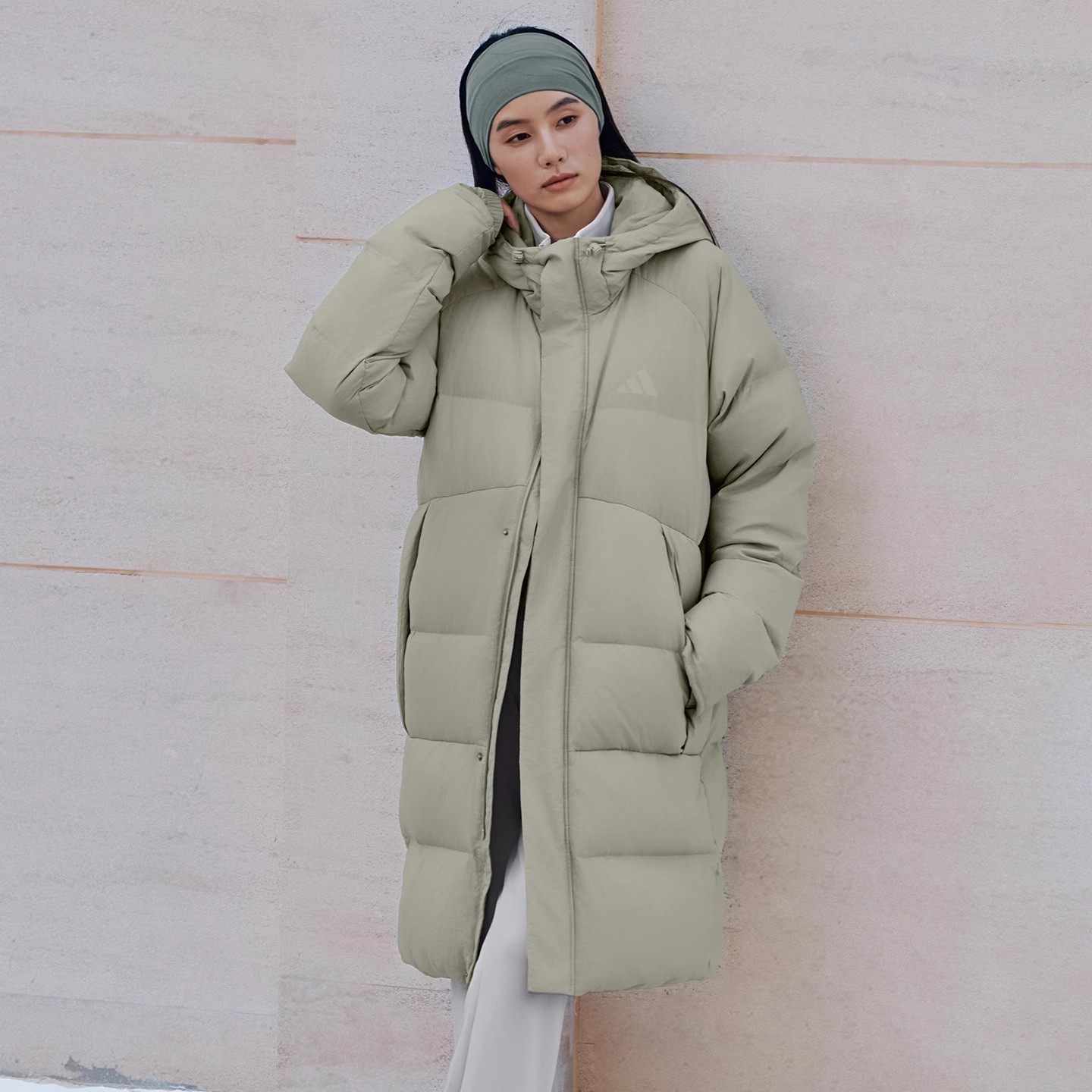 Adidas阿迪达斯男NEO 2025新款运动服中长款保暖羽绒服外套KQ5518,运动服/休闲服装,运动羽绒服,淘宝优惠券,粉丝福利购,淘宝优惠卷