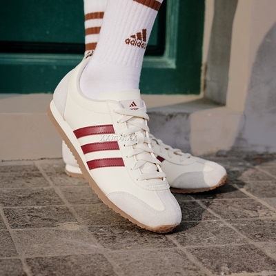 Adidas/阿迪达斯 VS JOG 2.0 男女同款T头复古休闲德训鞋 JS4462