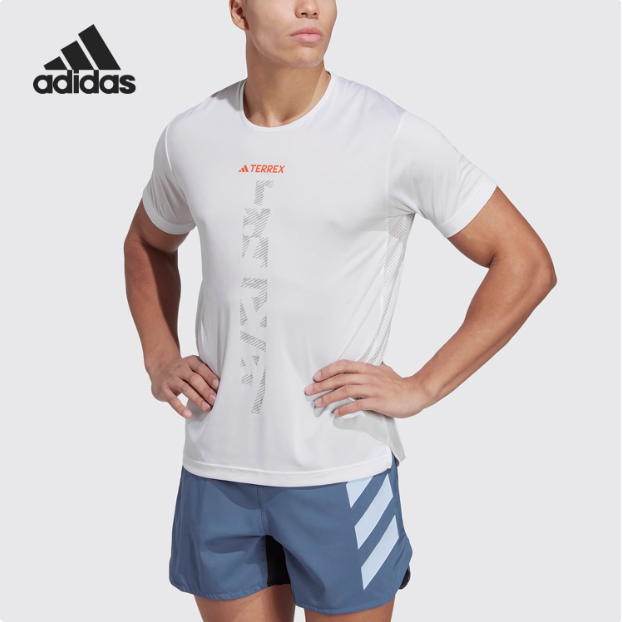 Adidas阿迪达斯正品男子运动休闲短袖T恤法雅HT9442