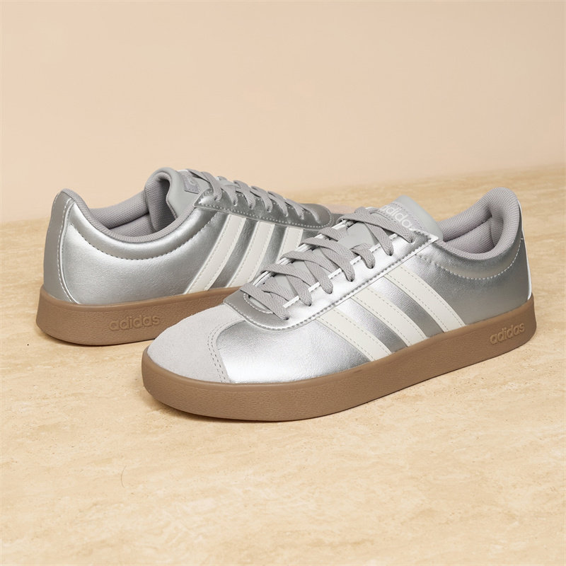 正品Adidas/阿迪达斯男女VL COURT CL侧条纹低帮T头板鞋JQ3048,运动鞋new,板鞋,淘宝优惠券,粉丝福利购,淘宝优惠卷