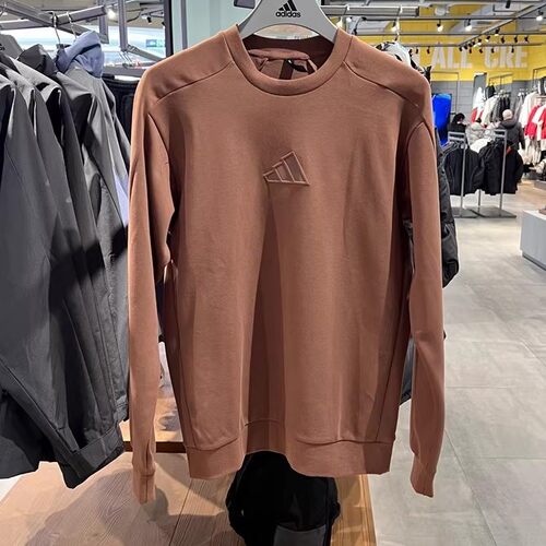 Adidas阿迪达斯圆领卫衣男士