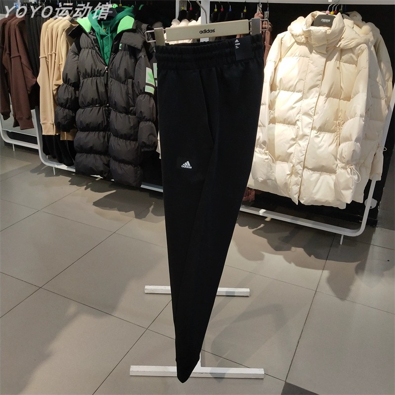 阿迪达斯男束脚收口运动休闲长裤