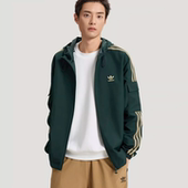 KV8848 夹克KV8849 正品 阿迪达斯三叶草男女梭织外套三条杠长袖