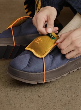 Adidas/阿迪达斯正品PUFFYLETTE 男女经典棉鞋「面包鞋」IF3956