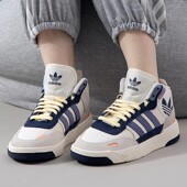 阿迪达斯三叶草POST UP男女经典 运动高帮板鞋 Adidas 正品 IG9128