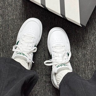 Adidas/阿迪达斯正品TENIS HOOPS儿童轻便透气休闲板鞋IG3830