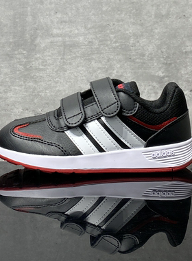 Adidas阿迪达斯正品儿童魔术贴2026夏季新款运动鞋跑步鞋JH8653