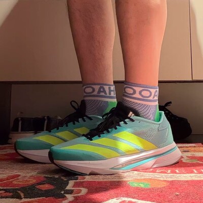 Adidas/阿迪达斯男鞋ADIZERO SL2 M低帮网面运动缓震跑步鞋JR5121