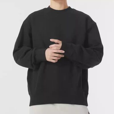 阿迪达斯三叶草男卫衣纯棉针织纯色圆领运动套头衫 HK2938 II5793