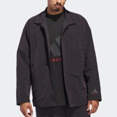 男女翻领宽松梭织运动外套IW5641 新款 Adidas 阿迪达斯正品