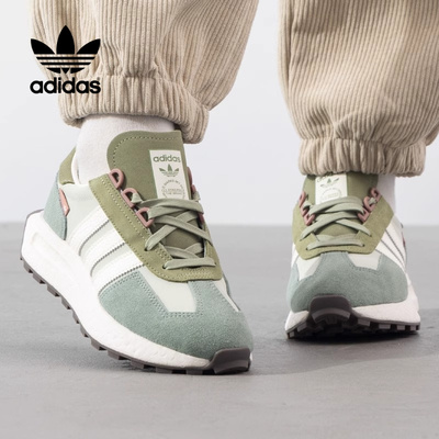 Adidas阿迪达斯正品三叶草运动鞋女款复古拼色T头鞋休闲鞋 JQ0009