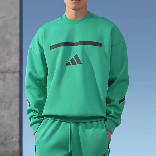 Adidas/阿迪达斯男子卫衣ZNE高端圆领套头衫运动宽松上衣 JD6443
