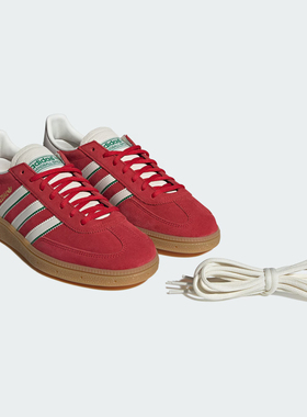 Adidas阿迪达斯时尚HANDBALL男女鞋经典复古运动鞋休闲板鞋IF9531