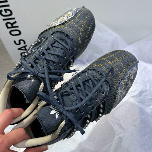 Adidas三叶草正品女TAEKWONDO朋克芭蕾风薄底跆拳道运动鞋JP6685