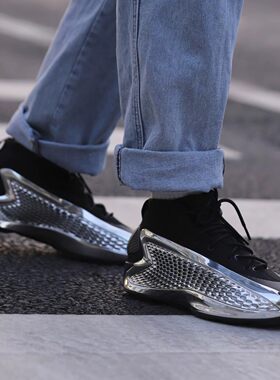 ADIDAS阿迪达斯男鞋A.E.1运动休闲高帮实战篮球鞋 JI0424