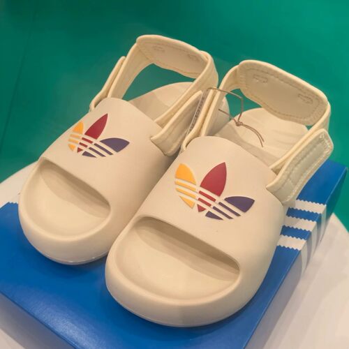 Adidas/阿迪达斯正品三叶草大童夏季经典魔术贴厚底凉鞋JP5521