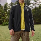 Adidas阿迪达斯加厚外套男女抓绒保暖防风早春复古夹克正品 KF5212