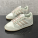 阿迪达斯adidas男女春新款 三叶草轻便百搭低帮运动休闲板鞋 JS3307