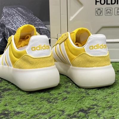 adidas阿迪达斯BARREDA男女鞋百搭休闲板鞋德训鞋轻运动鞋JR1222