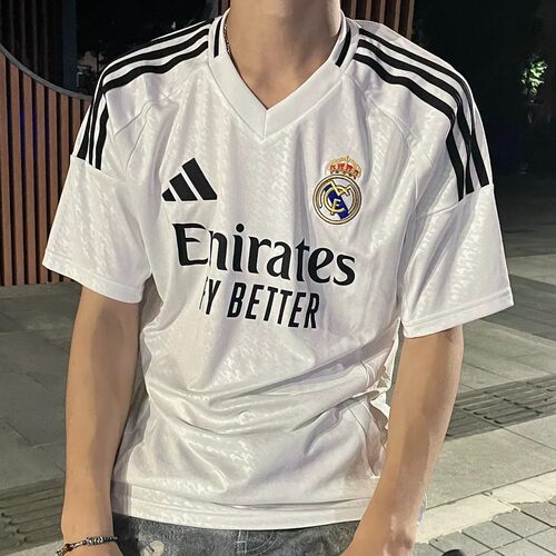 Adidas/阿迪达斯正品2026新款男士凉爽足球运动短袖球衣IX8095