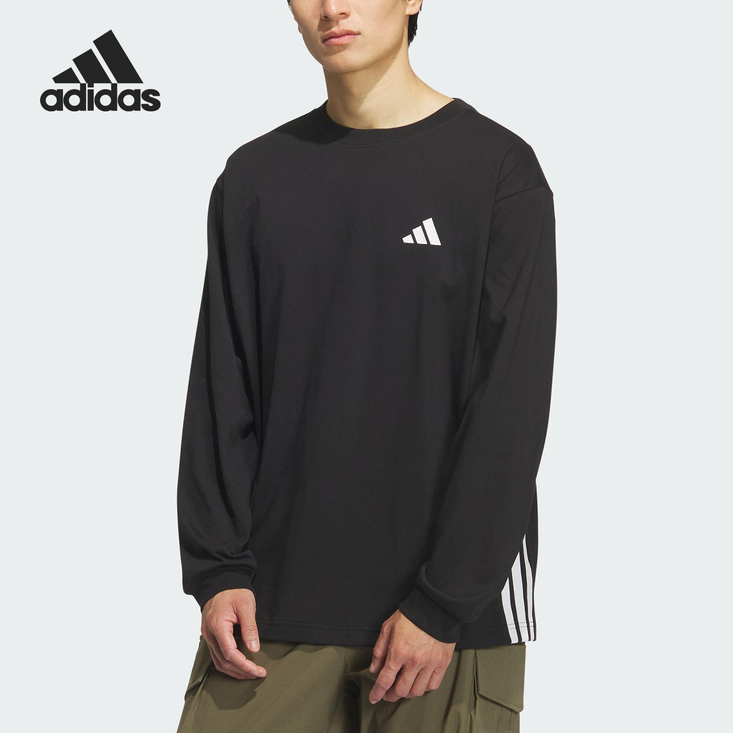 ADIDAS阿迪达斯男女长袖T恤